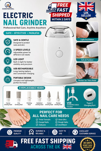 Electric nail grinder usb - electric,