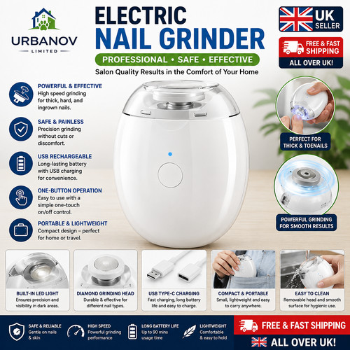 Electric nail grinder - nail, usb