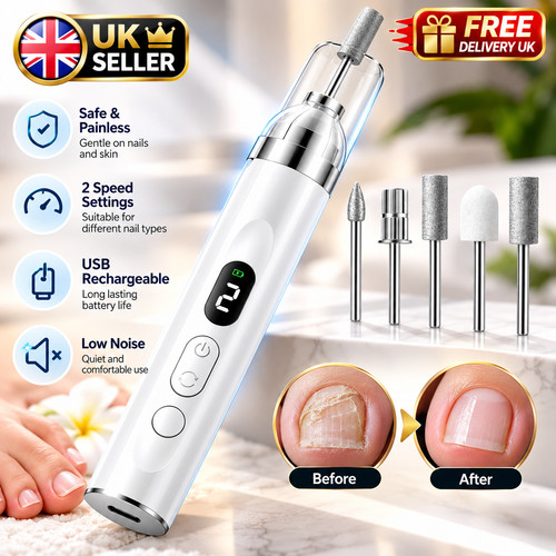 Toe nail grinder for - toe, thick
